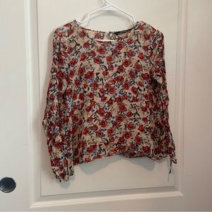 Zara Floral Blouse